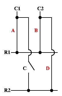  The A, B, and D Switches are Closed 